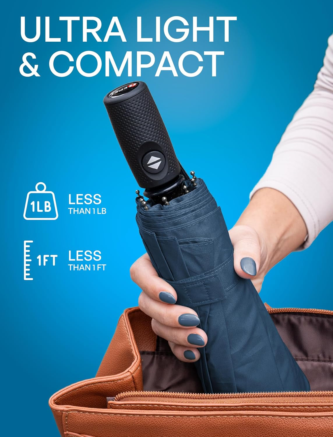 REPEL Windproof Travel Umbrella -Compact