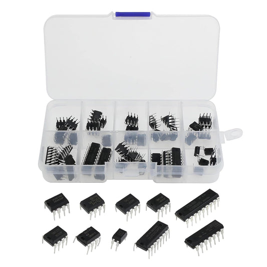50Pcs 10 Types Integrated Circuit Chip