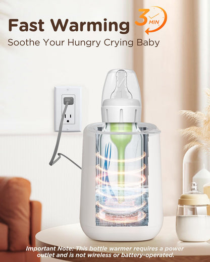 Baby Bottle Warmer, Milk Warmer 