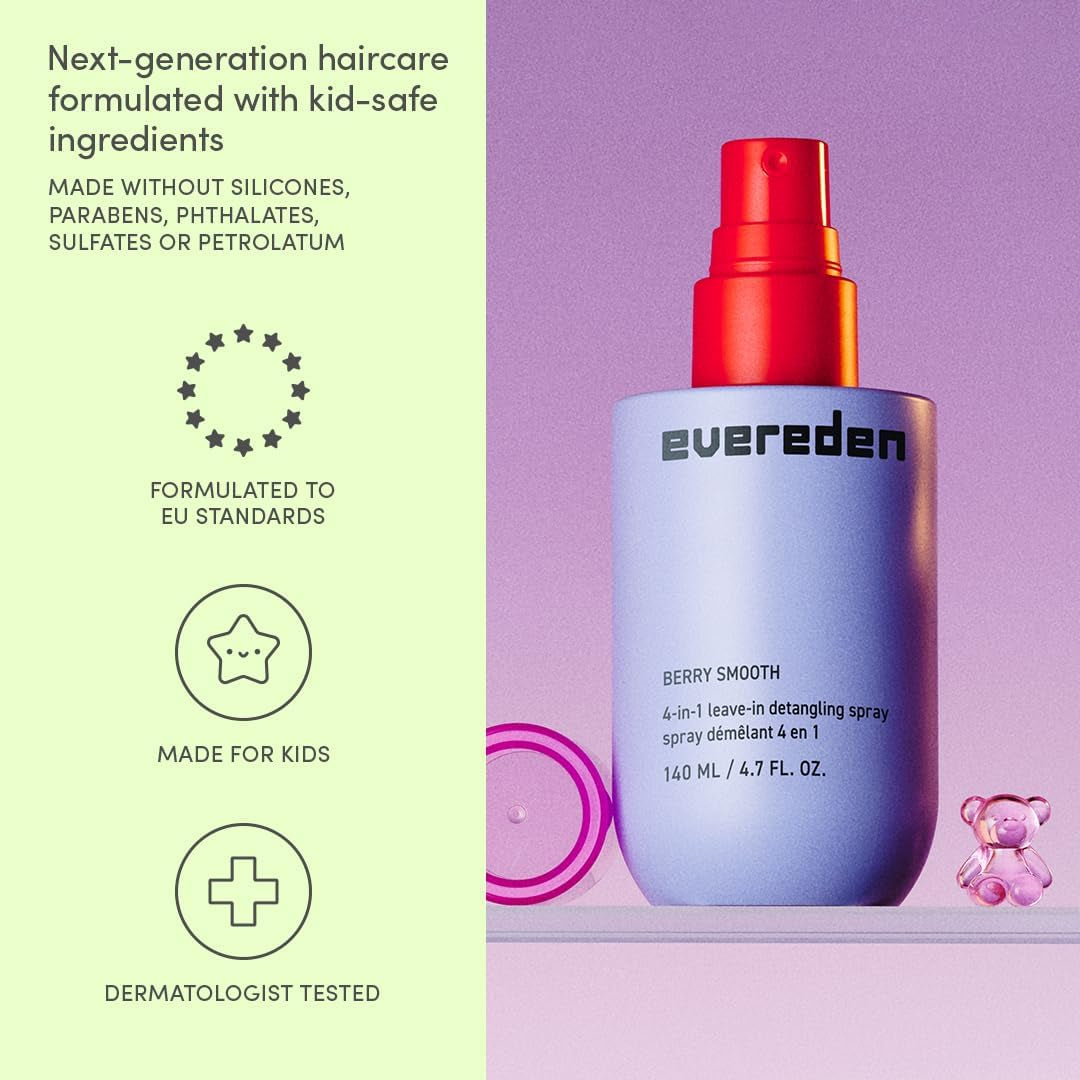 Kids Detangler Spray 4-In1 Leave-In Hair