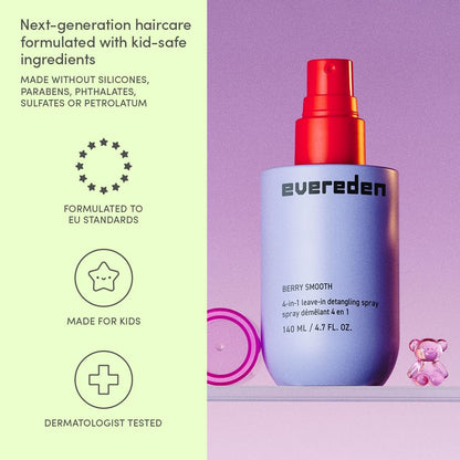 Kids Detangler Spray 4-In1 Leave-In Hair