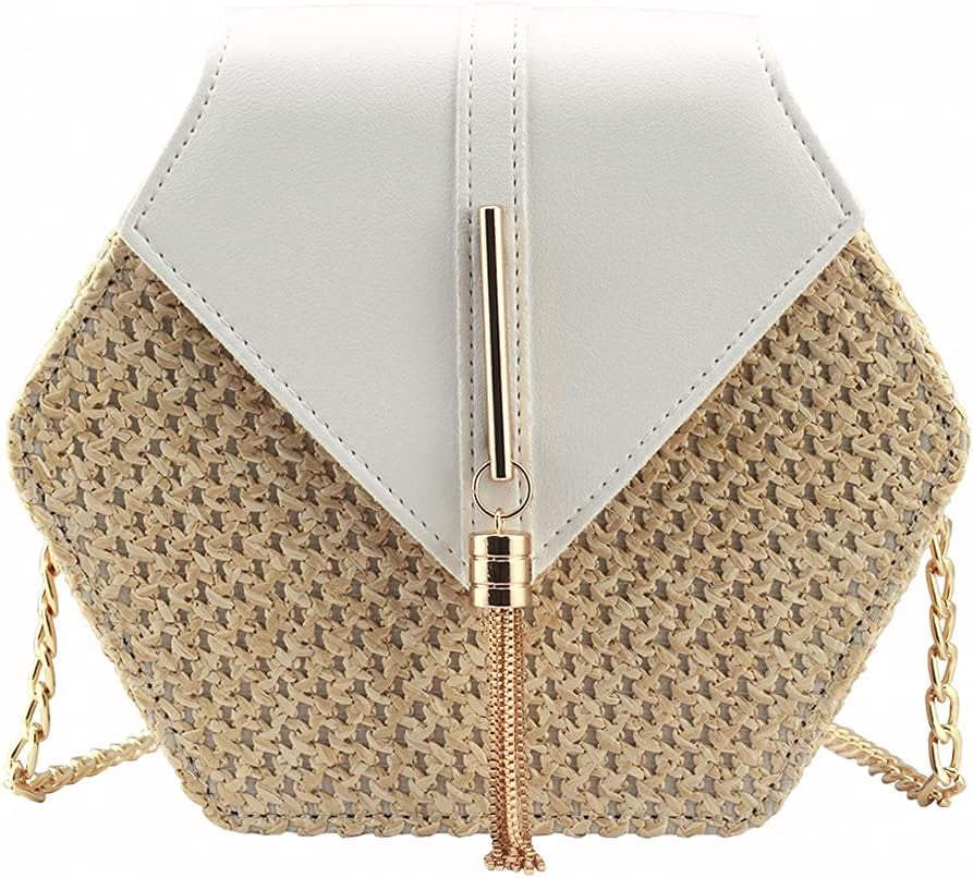 Women'S Crossbody Bag Cute Straw Bag