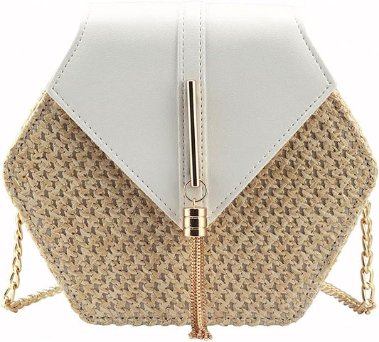 Women'S Crossbody Bag Cute Straw Bag