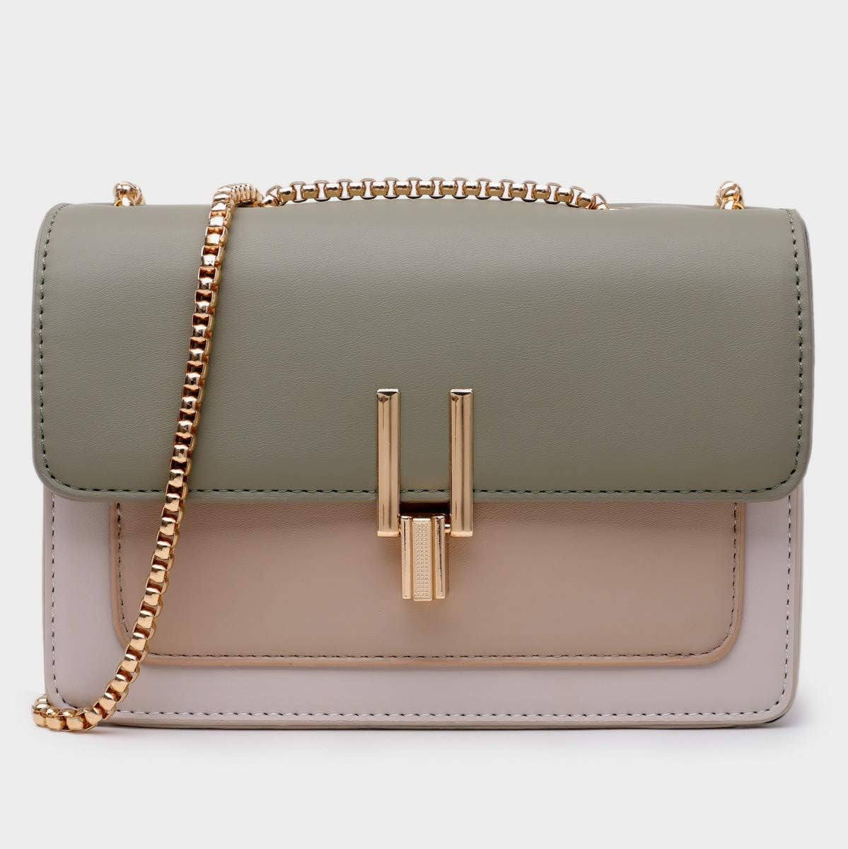 Color-Block Crossbody Bags for Women 