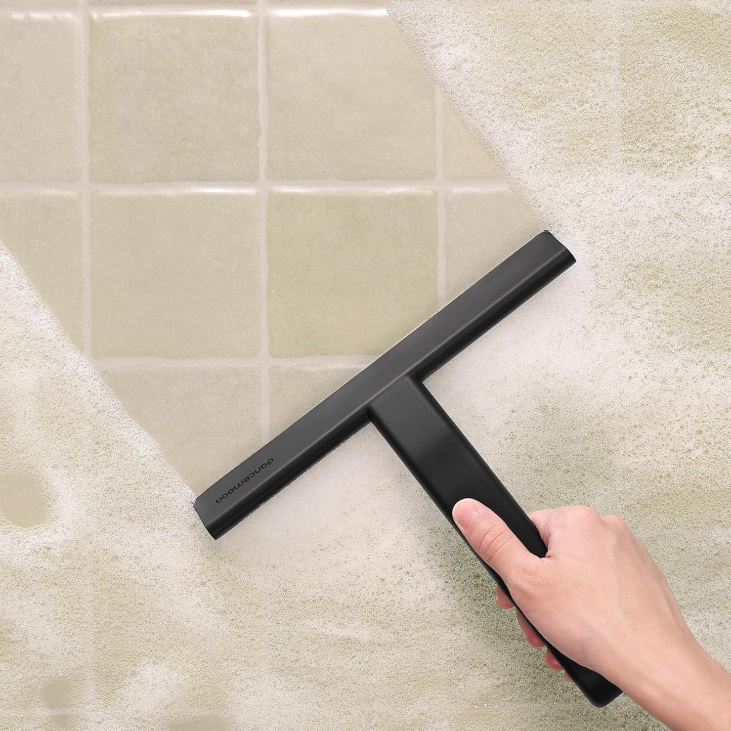 Justhang Shower Squeegee for Glass Doors