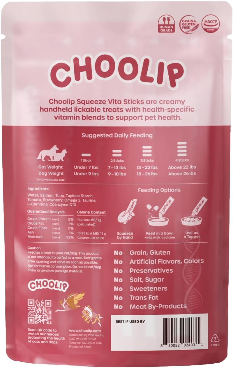 Squeeze Vita Stick Lickable Cat and Dog 