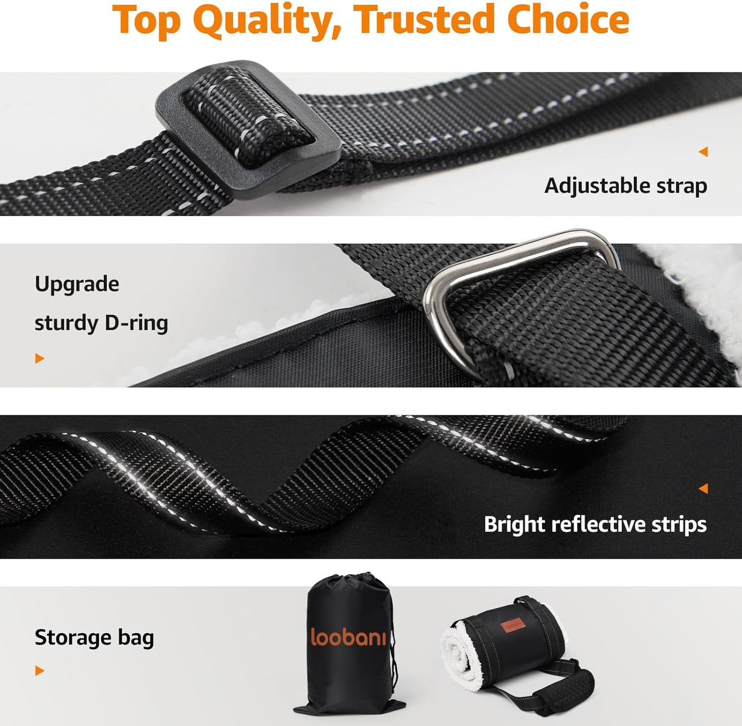 Portable Dog Sling for Back Legs