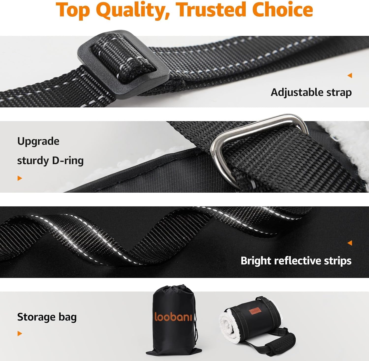 Portable Dog Sling for Back Legs