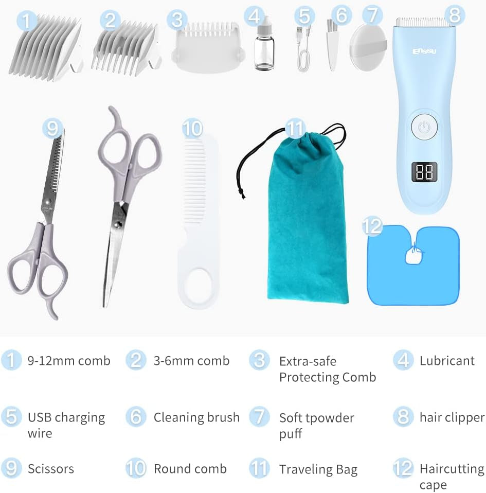 Baby Hair Clippers, Professional Quiet
