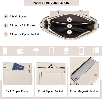 Crossbody Bags for Women,Multi Pocket 