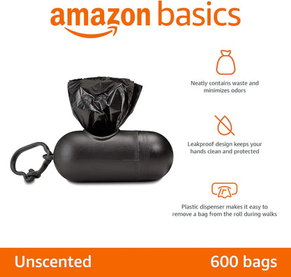 Basics Dog Poop Leak Proof Bags 
