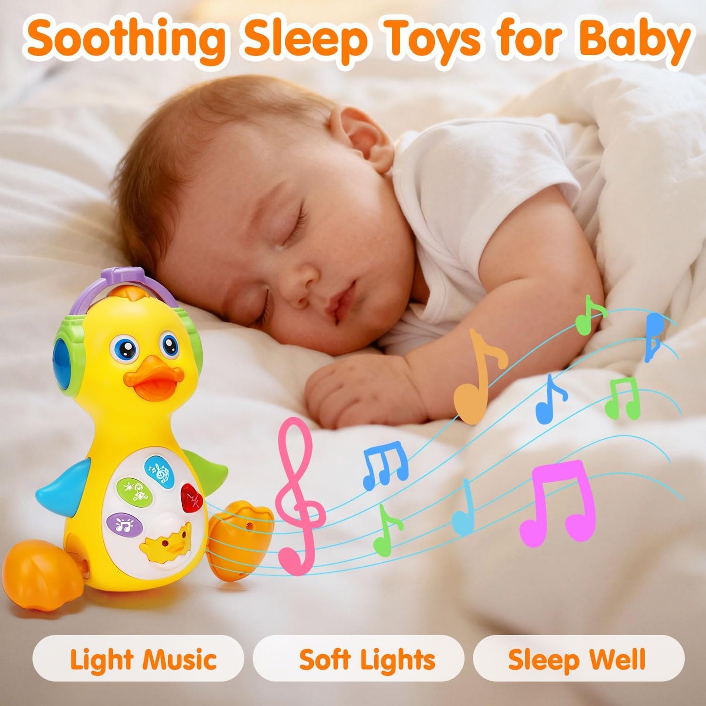 Baby Musical Light up Duck Toy Baby Toys