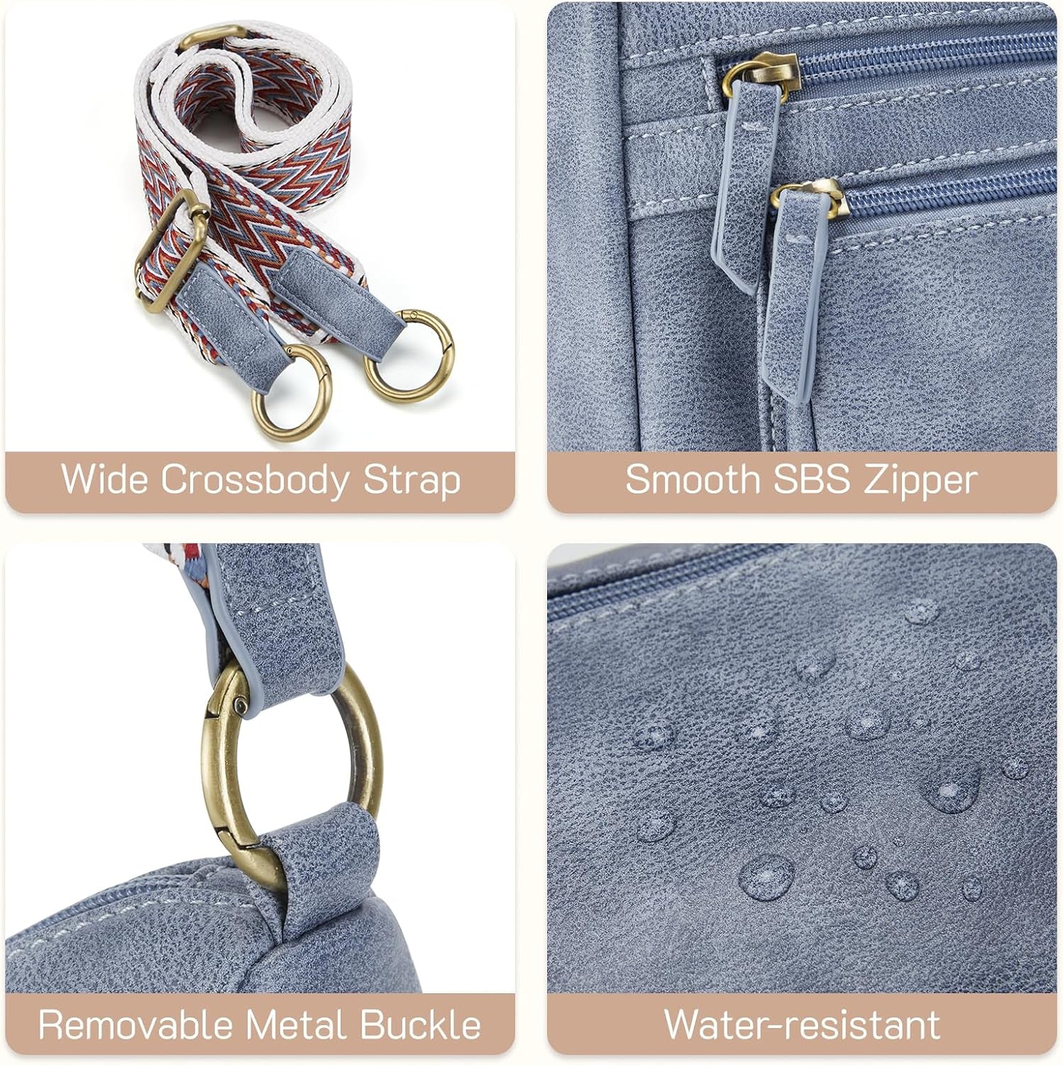 Small Crossbody Purse Women Quilted 