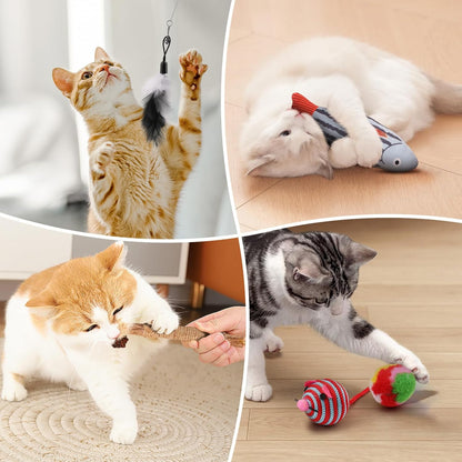 Cat Toys Variety Pack for Kitty 20 Pcs