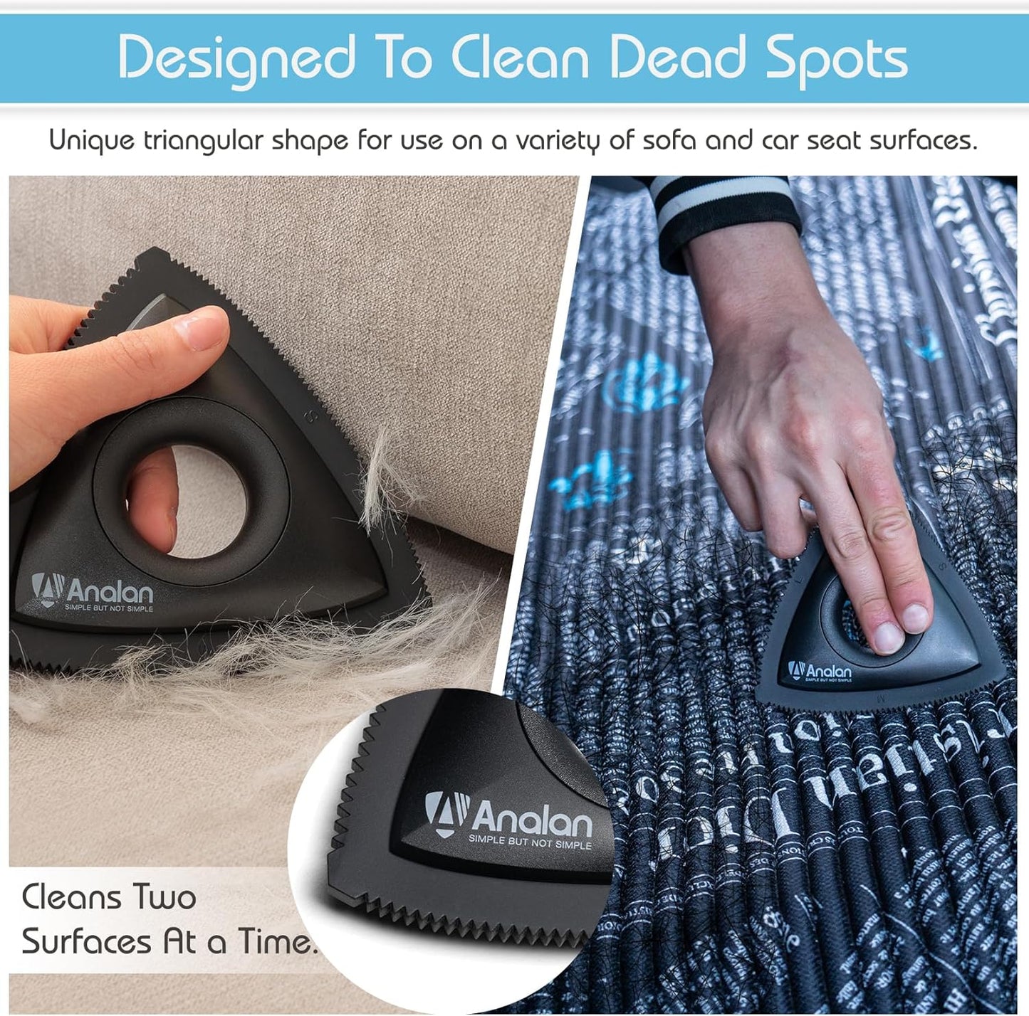 Mini Pet Hair Remover for Car Detailing