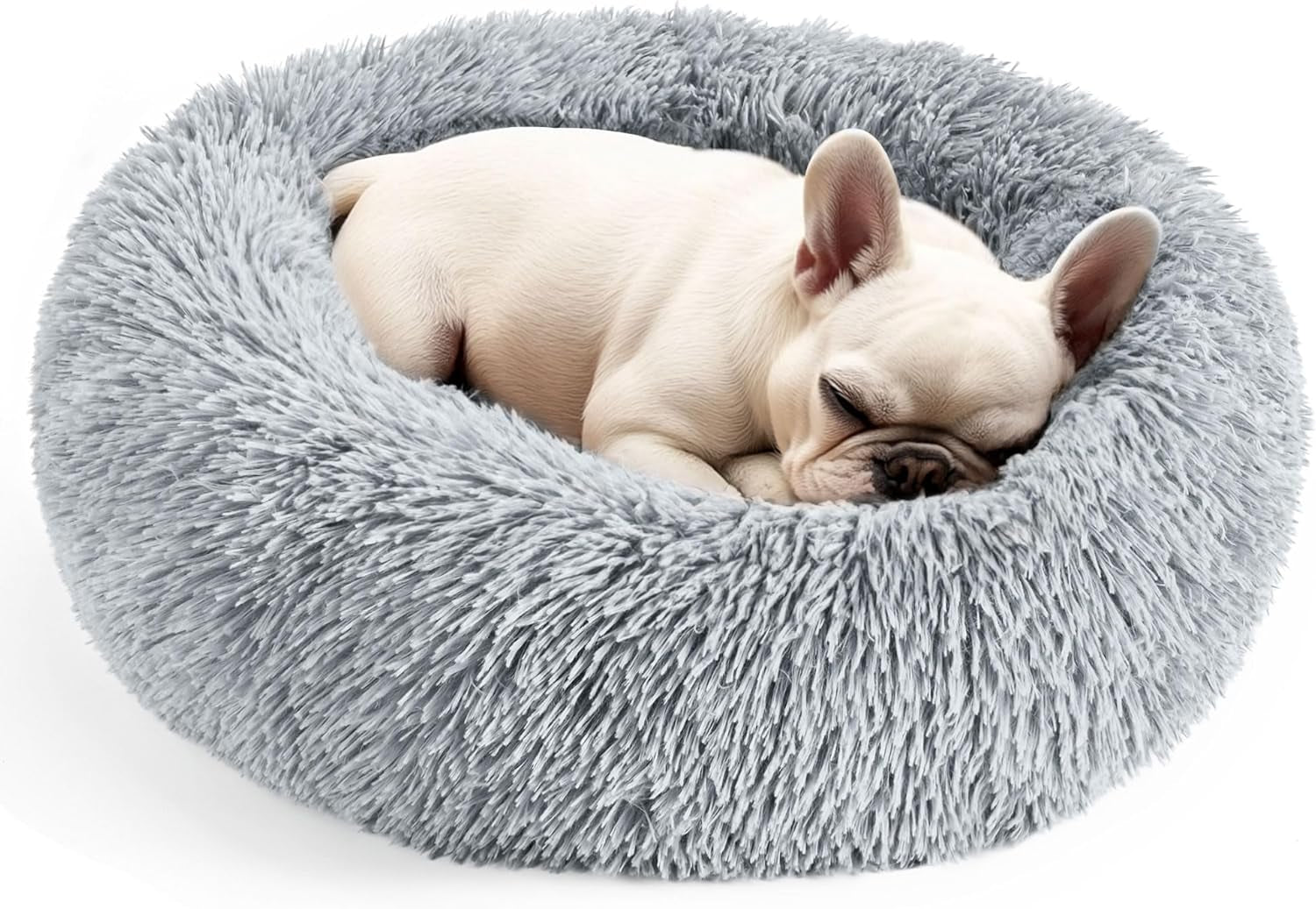 Dog & Cat Bed for Indoor Cats, 20In 