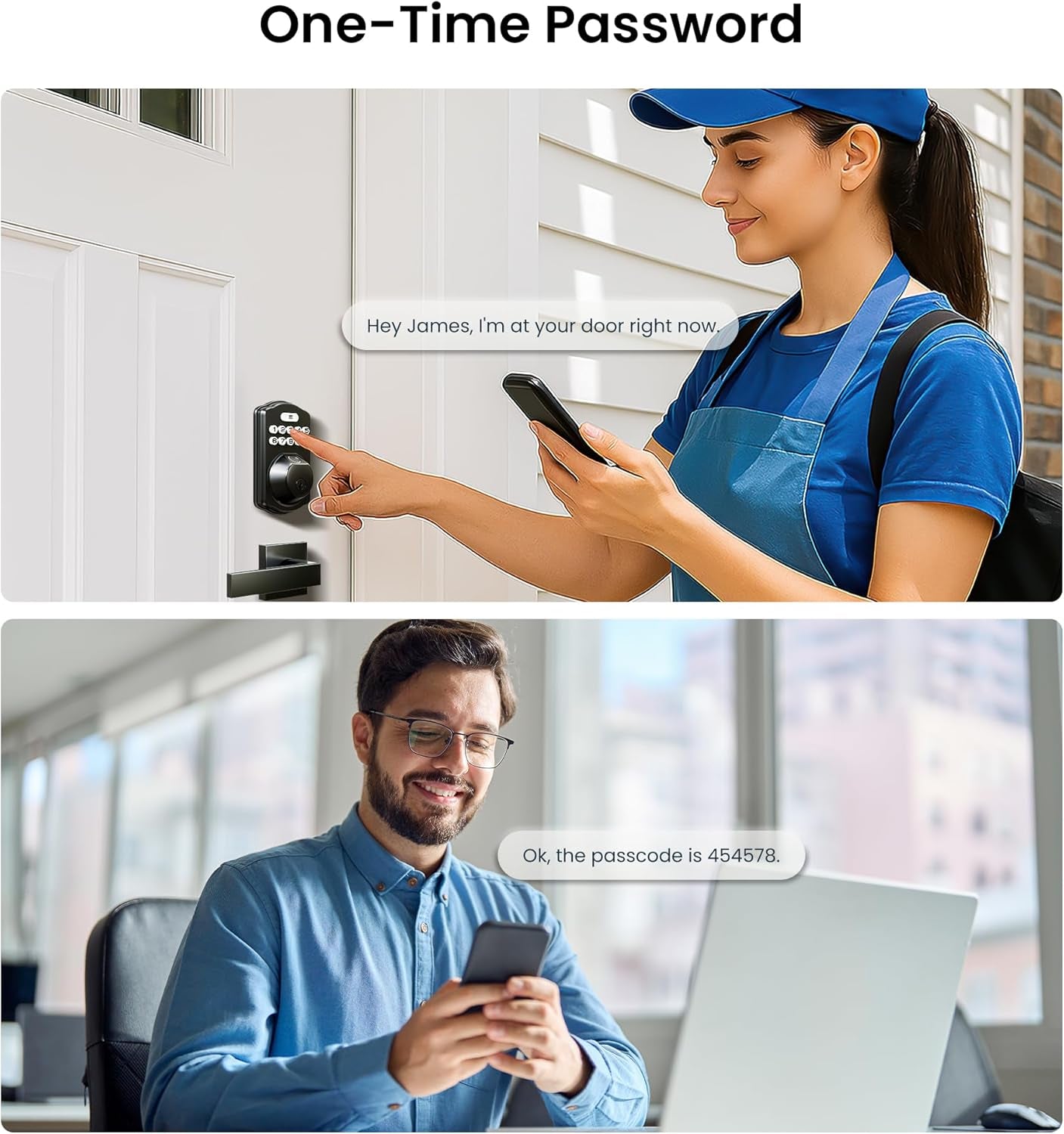 KS02A Fingerprint Keyless Entry Door Lock