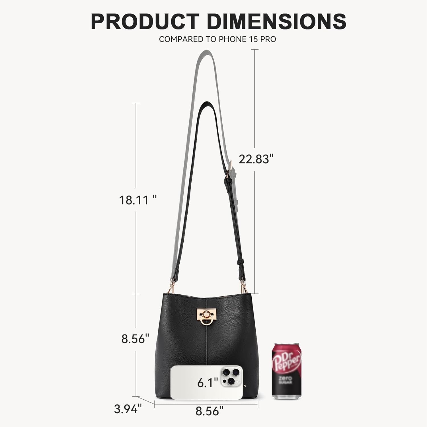 Crossbody Bucket Shoulder Bags for Women