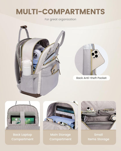 Travel Laptop Backpack Women, 15.6 Inch