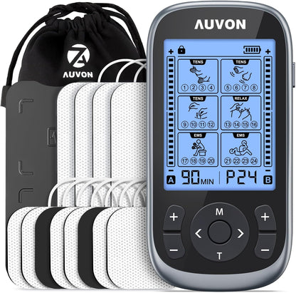 3-In-1 TENS Unit Muscle Stimulator, EMS