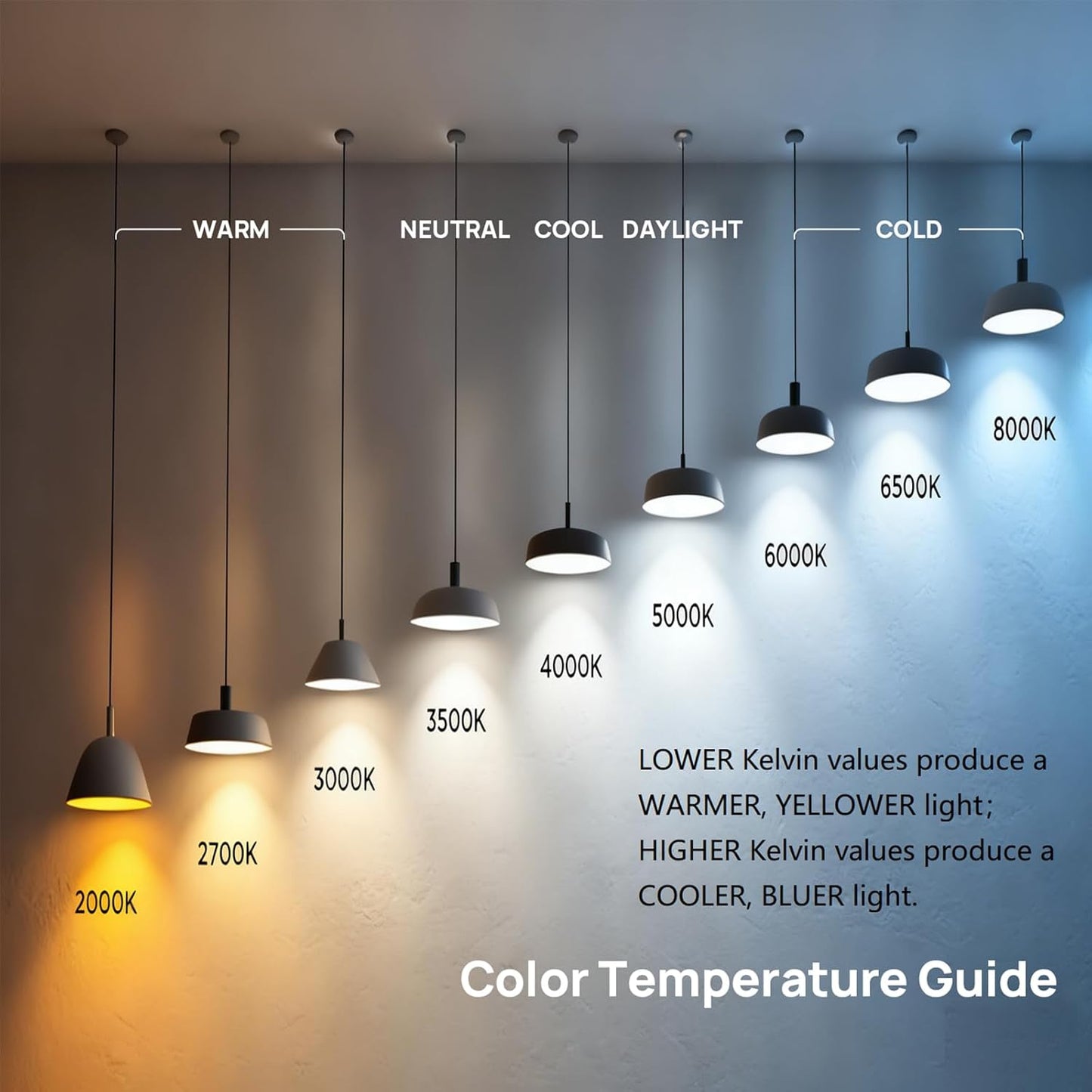 A19 LED Light Bulb, 60W Equivalent 2700K