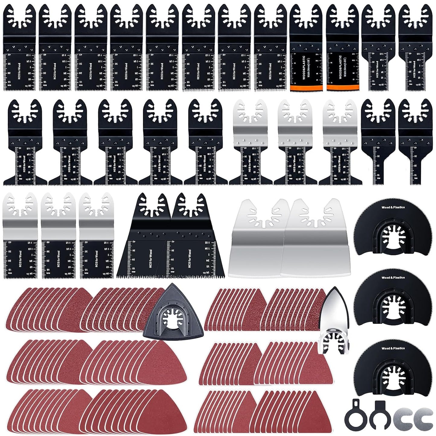 158Pack oscillating Saw Blade Oscillating