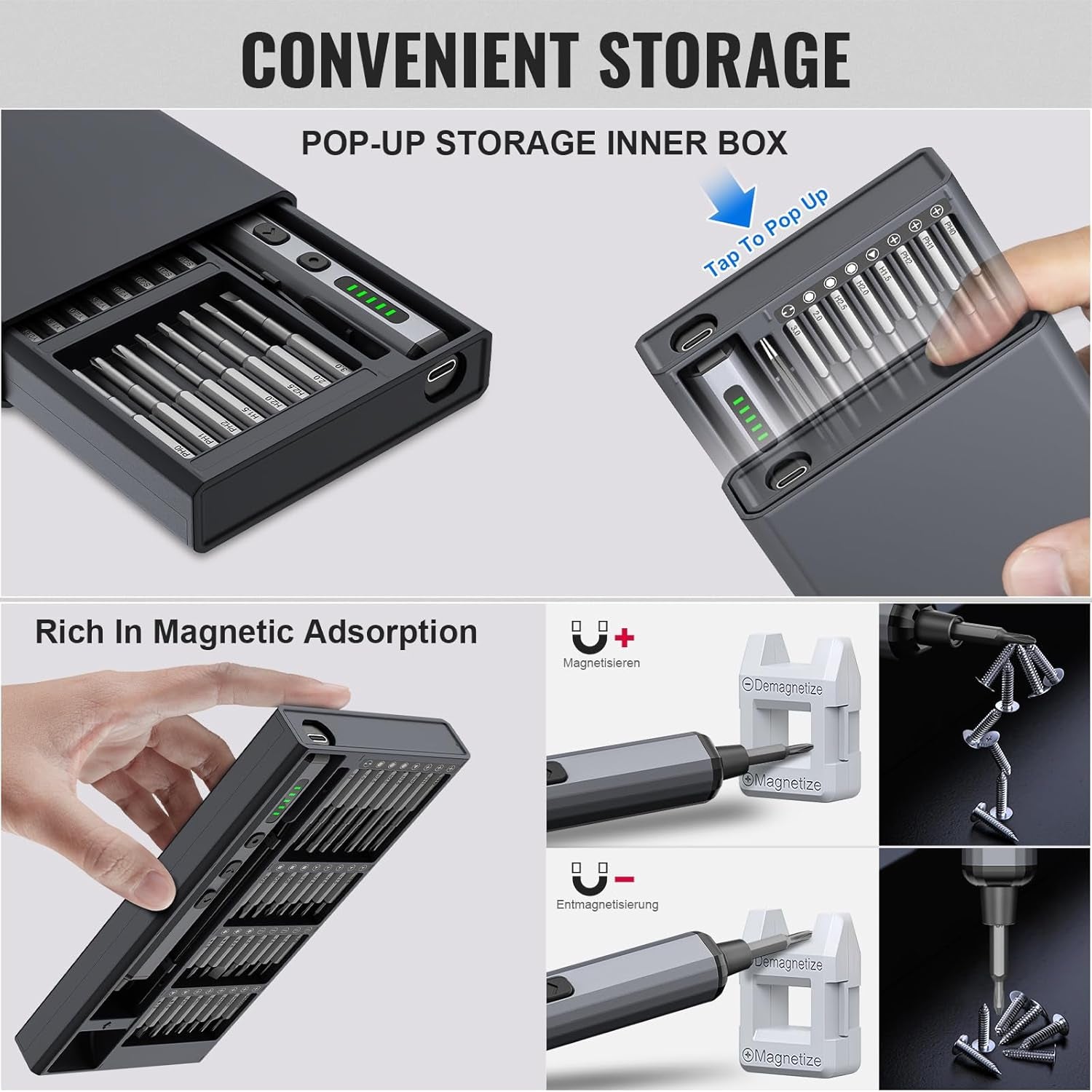 Mini Electric Screwdriver3.7V Precision 