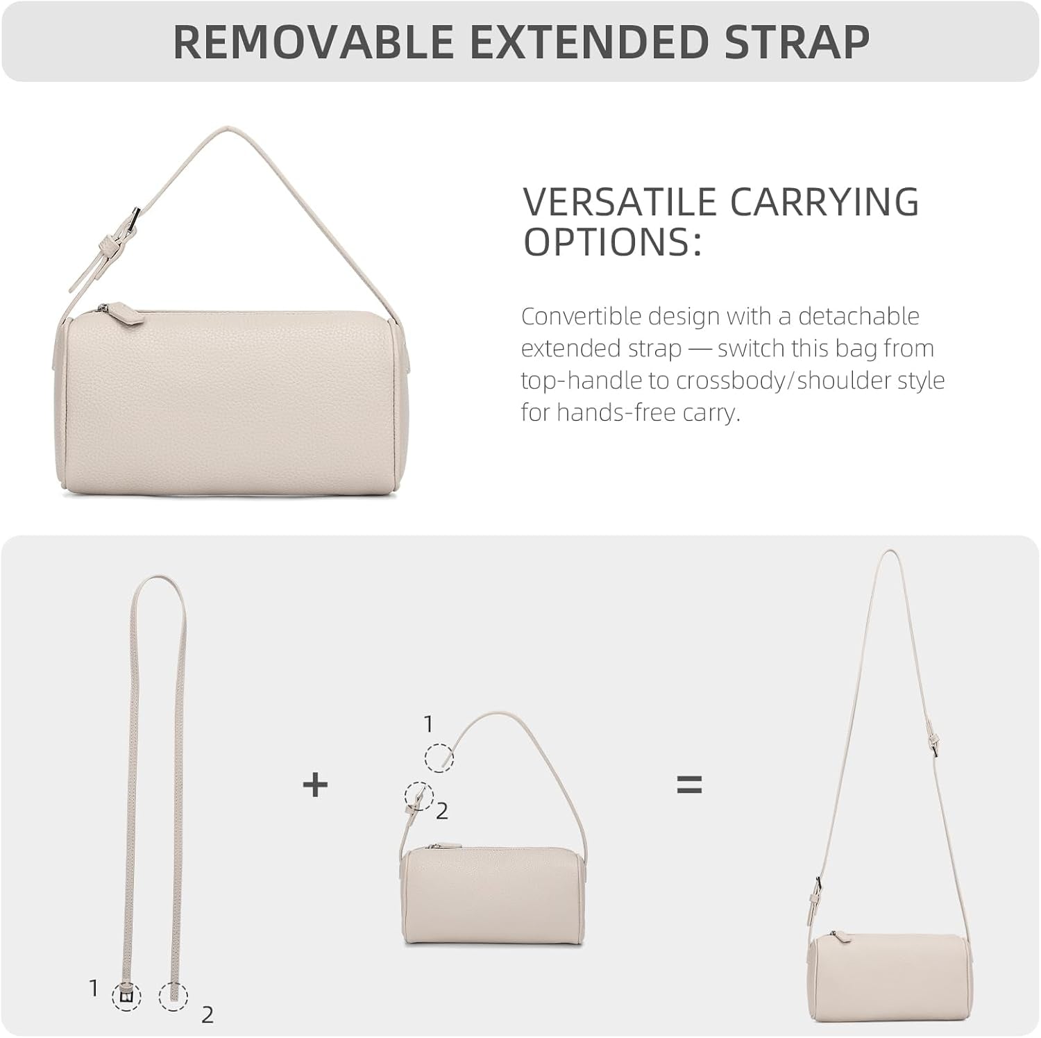PU Leather Crossbody Purse for Women 