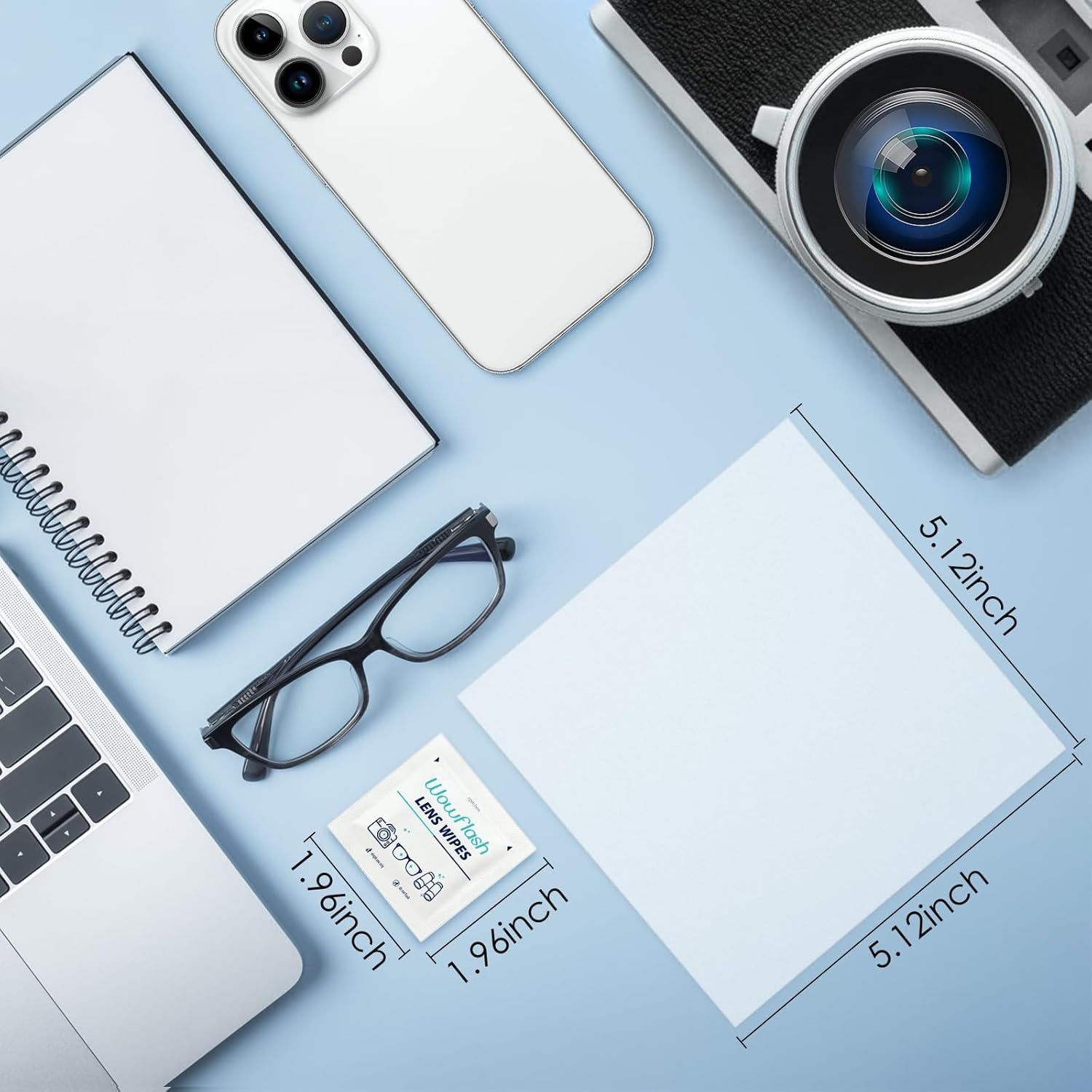 600 Count Lens Wipes for Eyeglasses