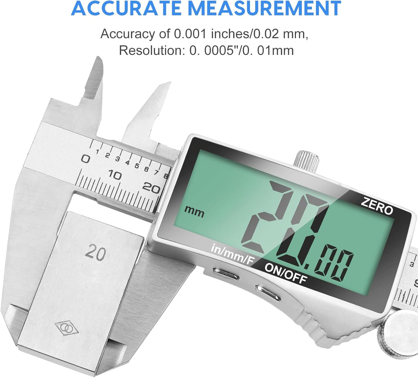 Digital Caliper, 6 Inch Caliper Tool