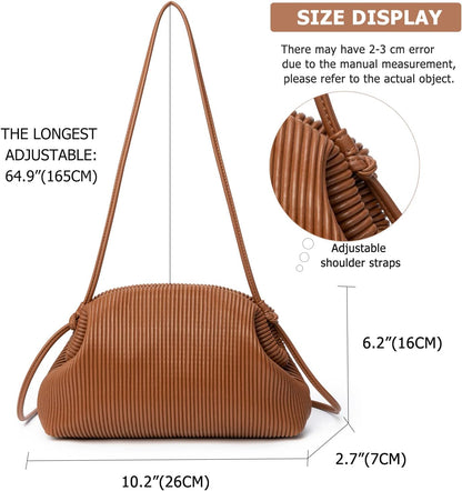 Clutch Purses for Women, Soft Cloud Bag