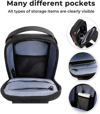 Sling Bag for Men | Anti-Theft Crossbody