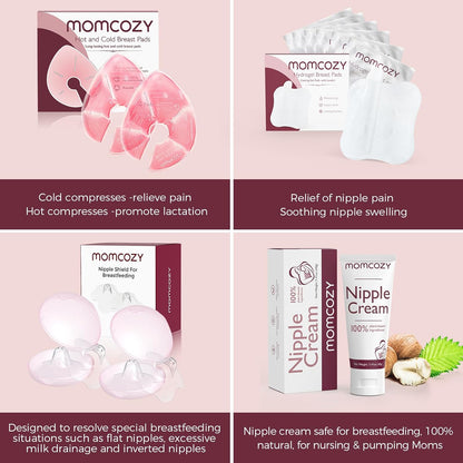 Larger Breast Therapy Packs Hot and Cold