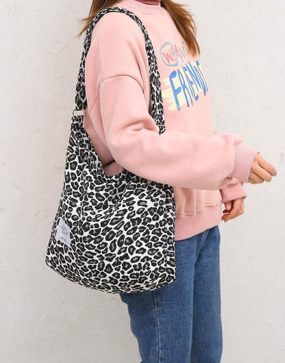Women'S Retro Large Size Canvas bag