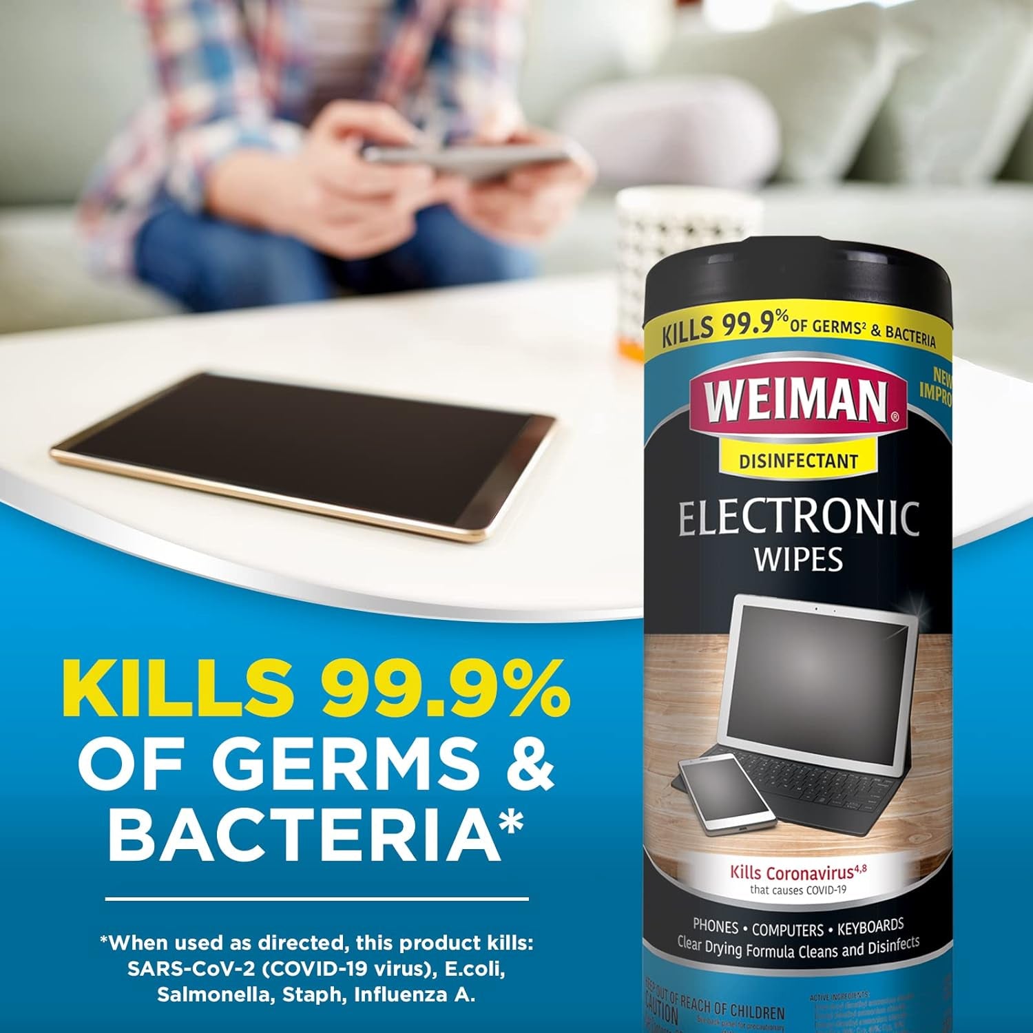 Electronics & Screen Disinfecting Wipes
