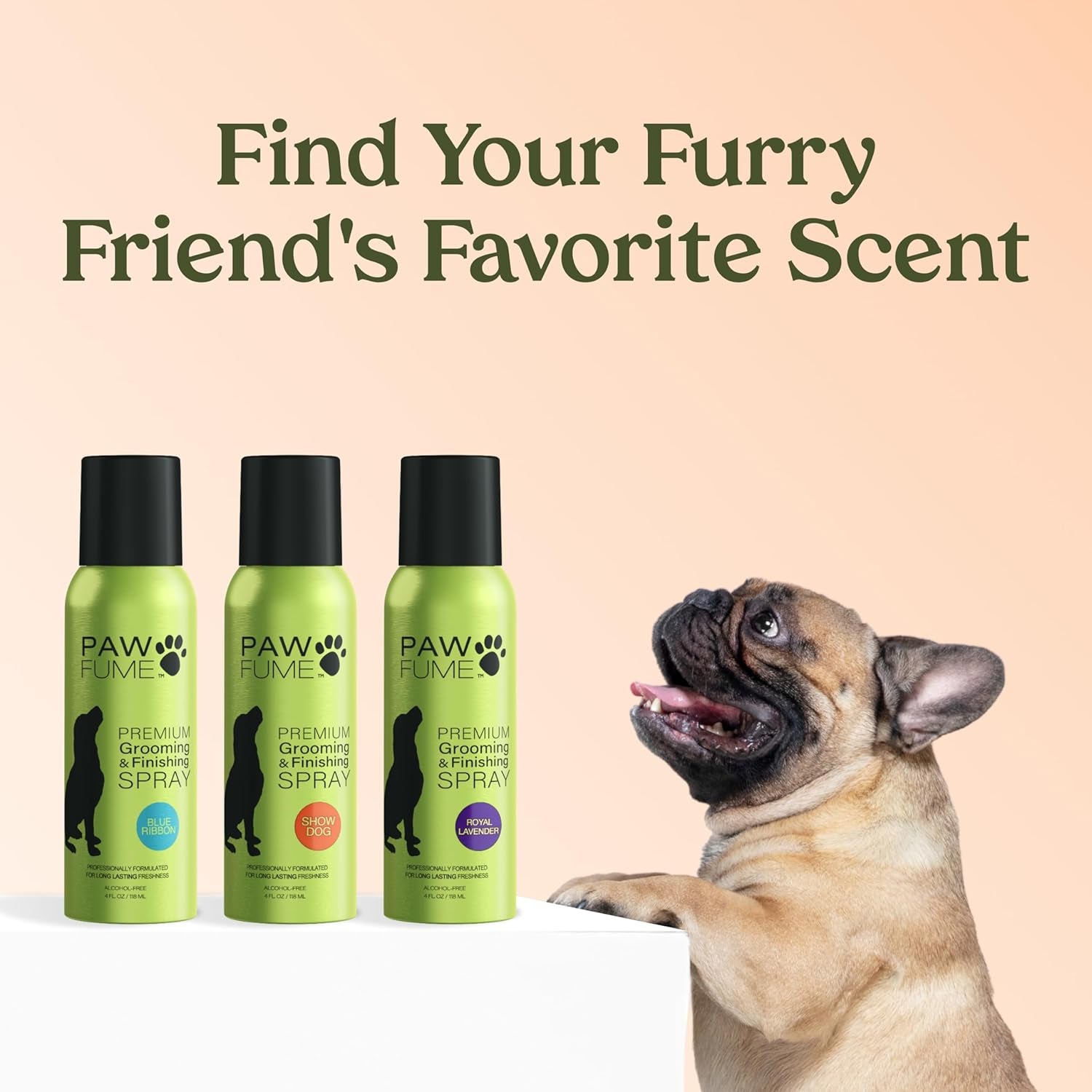 PAWFUME Dog Perfume Spray Long Lasting