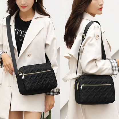 Medium Nylon Crossbody Bags for Women 