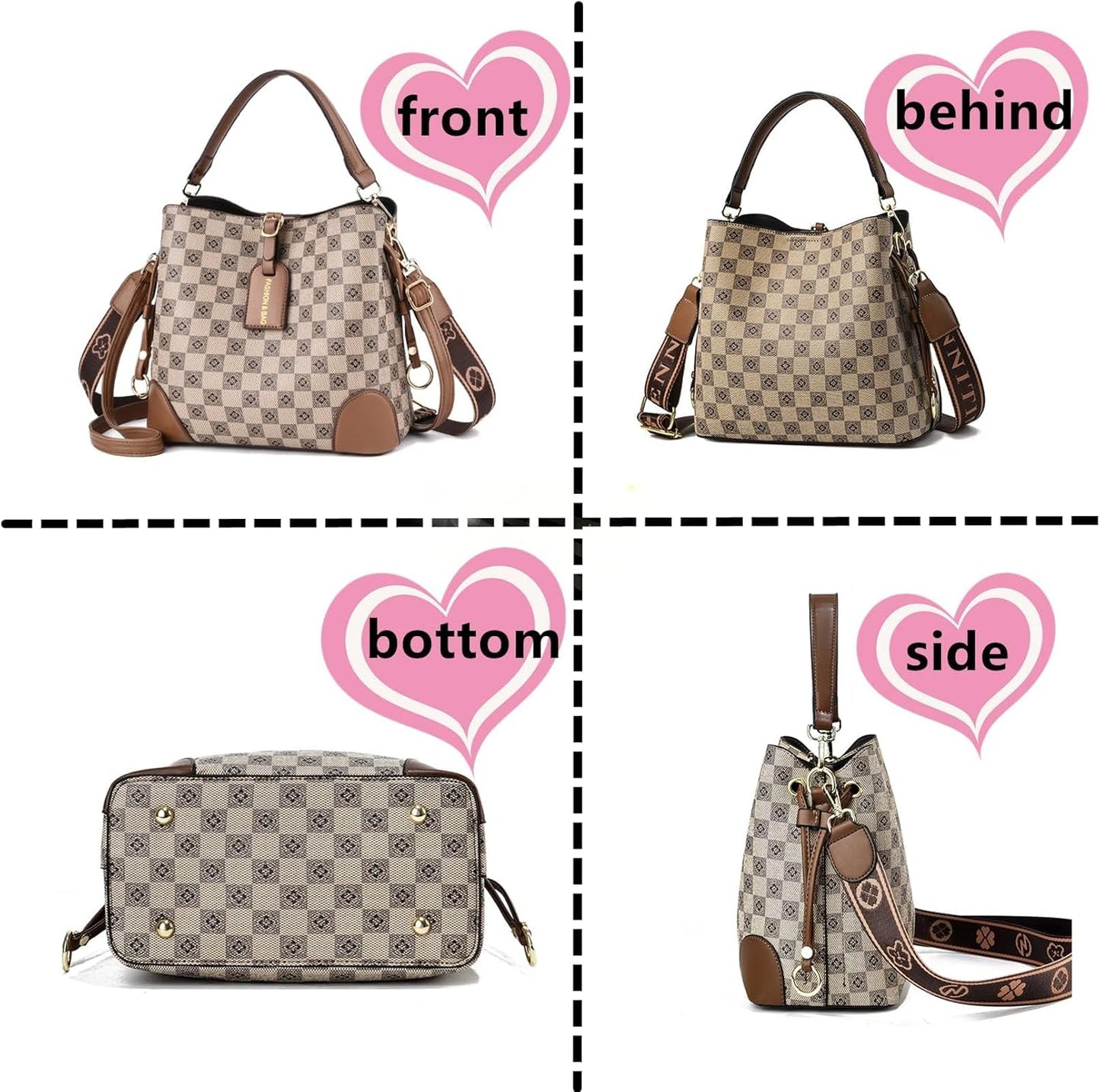 Women Handbag and Purse Tote Bags Ladies